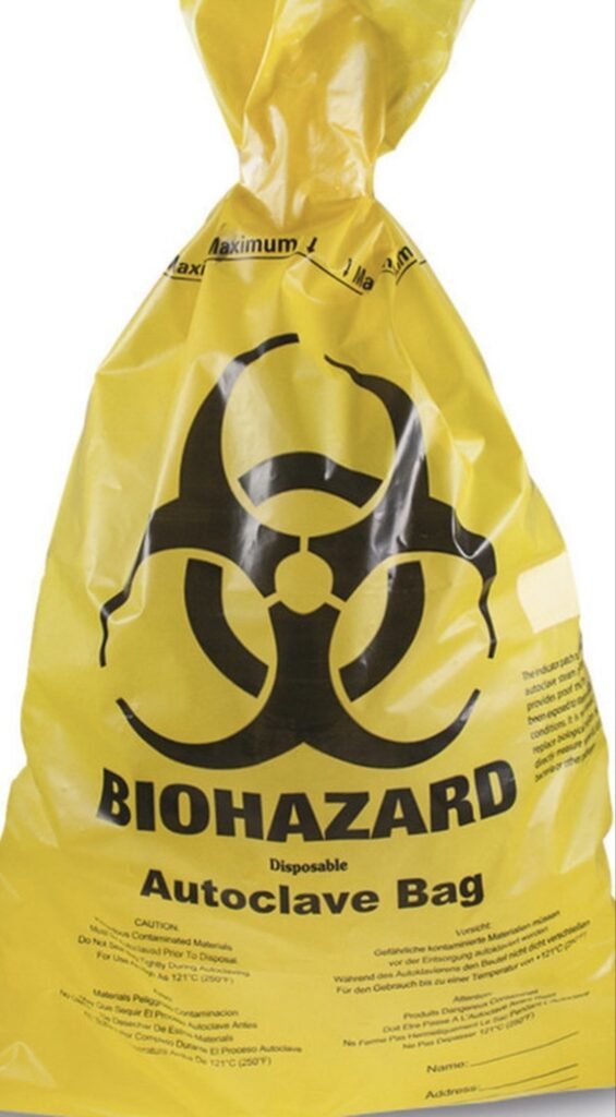 autoclave biohazard bags, lab waste disposal bags, medical waste autoclave bags, hazardous waste bags, sterilizable biohazard bags, lab biohazard bags, TPT Medical