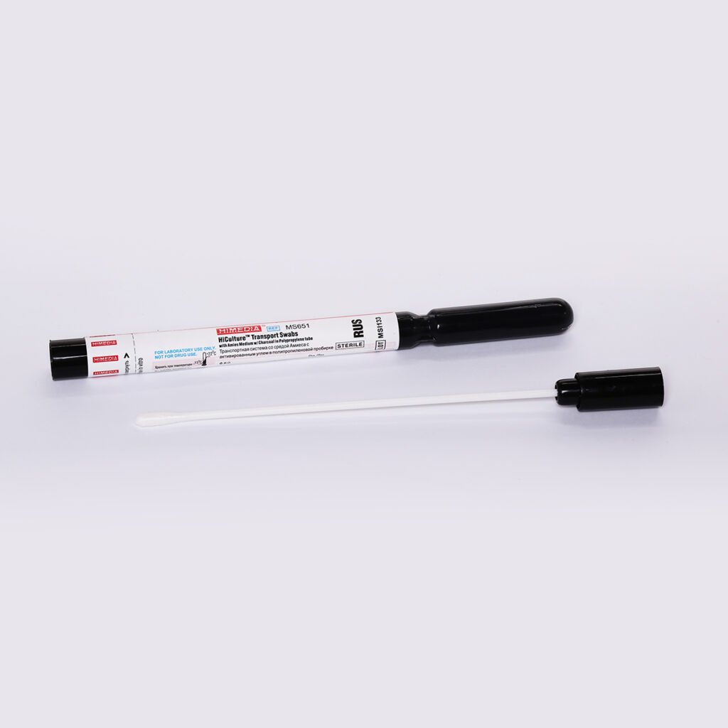 swab with medium, sterile swab with medium, transport swab, microbiology swab, diagnostic sample swab, lab swab with transport medium, sample collection swab