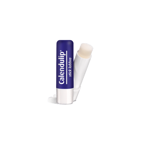 calendulip stick, lip balm for chapped lips, calendula lip balm, shea butter lip care, anti-redness lip balm, vitamin E lip balm, dermatological lip stick